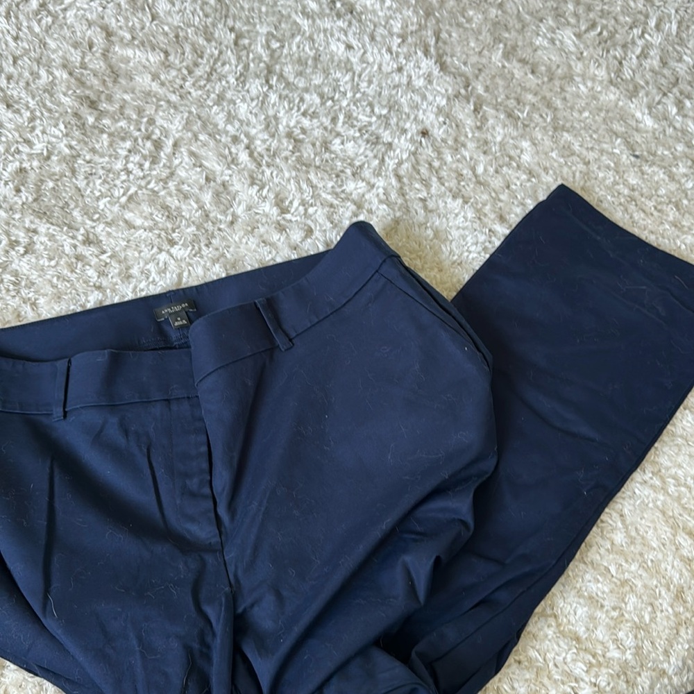 Ann Taylor dress pants, navy, 18
